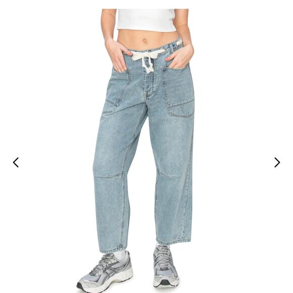 Cali 1850 Low Slung Barrel Jeans - Picture 1 of 7